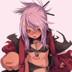 This is a pixiv picture whose title is クロ.