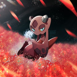 This is a pixiv picture whose title is 彼岸まで.