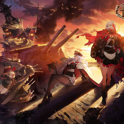 This is a pixiv picture whose title is アズールレーン３周年！.