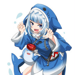 This is a pixiv picture whose title is サメちゃん.