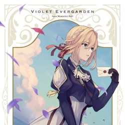 This is a pixiv picture whose title is VIOLET EVERGARDEN.