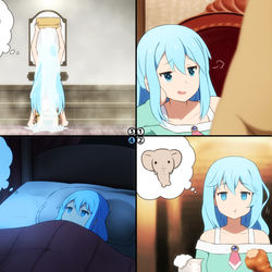 This is a pixiv picture whose title is 🐘.