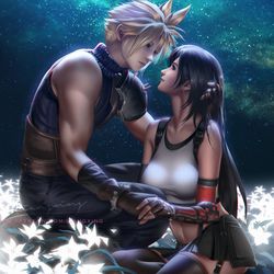 This is a pixiv picture whose title is Starry Night.
