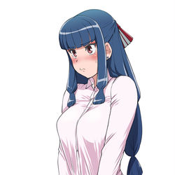 This is a pixiv picture whose title is ブラウス爛漫.