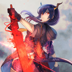 This is a pixiv picture whose title is チェン(Ch'en)[陈].