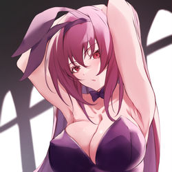 This is a pixiv picture whose title is スカサハバニー.