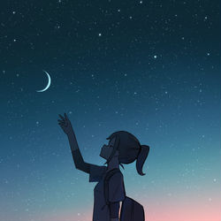 This is a pixiv picture whose title is もう少しで掴めそう.