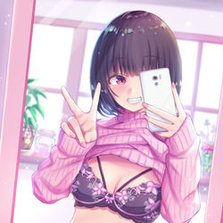This is a pixiv picture whose title is Love♡Myself🌸.