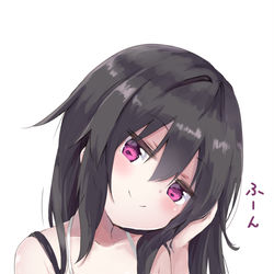 This is a pixiv picture whose title is ふーん.
