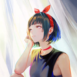 This is a pixiv picture whose title is New Romantic.