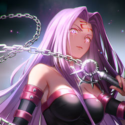 This is a pixiv picture whose title is ライダー.