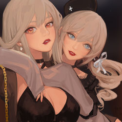 This is a pixiv picture whose title is Warship girls 6th anniversary.