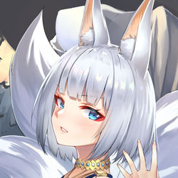This is a pixiv picture whose title is 加賀.