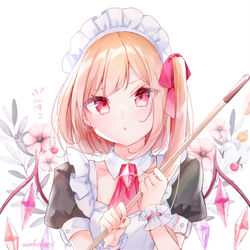 This is a pixiv picture whose title is メイドフラン.