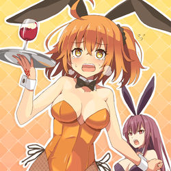 This is a pixiv picture whose title is バニーの修行中！.