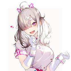 This is a pixiv picture whose title is 💉💘.