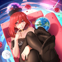 This is a pixiv picture whose title is Lady Hecatia V2.