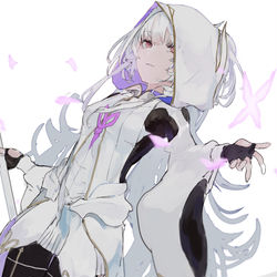 This is a pixiv picture whose title is マーリン(プロトタイプ).
