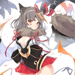 This is a pixiv picture whose title is アズールレーン　涼月.