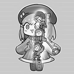 This is a pixiv picture whose title is 中身.