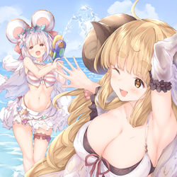 This is a pixiv picture whose title is アニラとビカラ、アウギュステの夏.