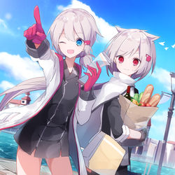 This is a pixiv picture whose title is もんぴでんばー.