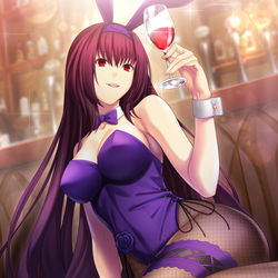 This is a pixiv picture whose title is バニー師匠❤.