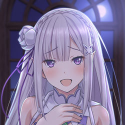 This is a pixiv picture whose title is エミリアたん！お誕生日おめでとう！.