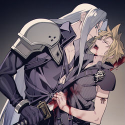 This is a pixiv picture whose title is セフィクラまとめ.