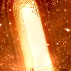 This is a pixiv picture whose title is 開光.