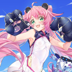 This is a pixiv picture whose title is モモちゃん.