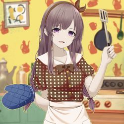 This is a pixiv picture whose title is 霧子おめでと！.