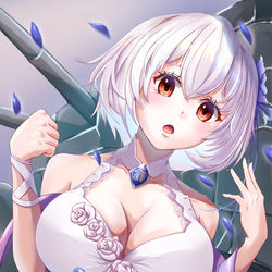 This is a pixiv picture whose title is シリアス.