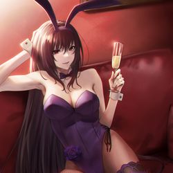 This is a pixiv picture whose title is バニー師匠.