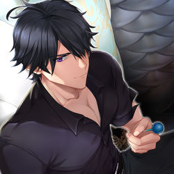 This is a pixiv picture whose title is King's Raid - Crow.