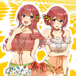 This is a pixiv picture whose title is ウチのユニットの衣装チェンジ.