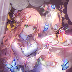 This is a pixiv picture whose title is おとめ座.