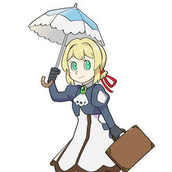 This is a pixiv picture whose title is ヴァイオレット・エFァーガーデン.