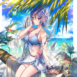 This is a pixiv picture whose title is 刻のイシュタリア - 夏影の聖騎士ランスロット.