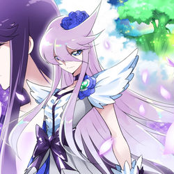 This is a pixiv picture whose title is キュアムーンライト復活記念日10周年！.