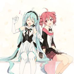 This is a pixiv picture whose title is ♪.