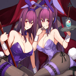 This is a pixiv picture whose title is wバニー.