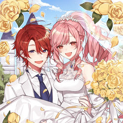 This is a pixiv picture whose title is 転生叔父さまと私の軌道修正ライフ.