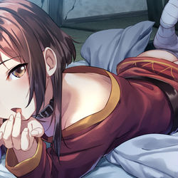 This is a pixiv picture whose title is めぐみん.