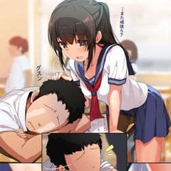 This is a pixiv picture whose title is 三角形の秘密はね…。.