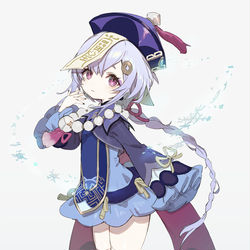 This is a pixiv picture whose title is 七七.