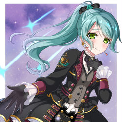 This is a pixiv picture whose title is 紗夜さん.