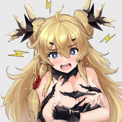 This is a pixiv picture whose title is 乳契約.