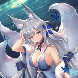 This is a pixiv picture whose title is 信濃.