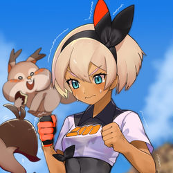 This is a pixiv picture whose title is お菓子を奪われたサイトウちゃん.